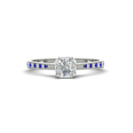 Load image into Gallery viewer, asscher-cut-cathedral-pave-diamond-engagement-ring-with-sapphire-in-white-gold-FD11145ASRGSABL-NL-WG.png?v
