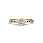 Load image into Gallery viewer, asscher-cut-cathedral-pave-diamond-engagement-ring-with-sapphire-in-yellow-gold-FD11145ASRGSABL-NL-YG.png?v
