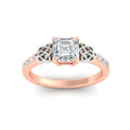 Thumbnail 9 - asscher-cut-celtic-diamond-two-tone-engagement-ring-in-rose-gold-fdens2255asrangle5-nl-rg.jpg