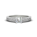 Thumbnail 5 - asscher-cut-celtic-engraved-solitaire-ring-in-white-gold-fdenr8544asrsleep-nl-wg