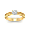 Load image into Gallery viewer, asscher-cut-celtic-engraved-solitaire-ring-in-yellow-gold-fdenr8544asrangle5-nl-yg