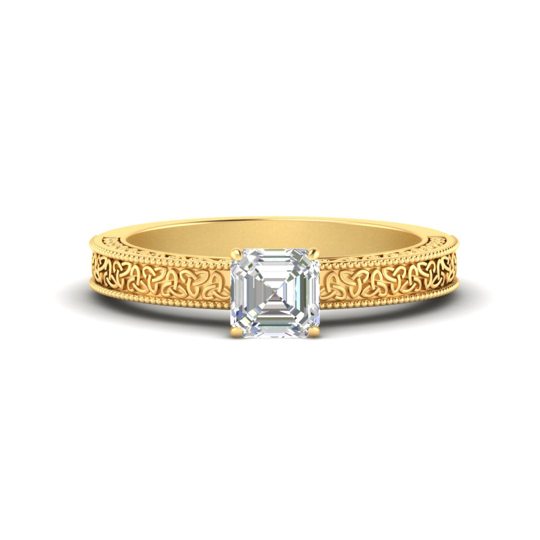 asscher-cut-celtic-engraved-solitaire-ring-in-yellow-gold-fdenr8544asrsleep-nl-yg