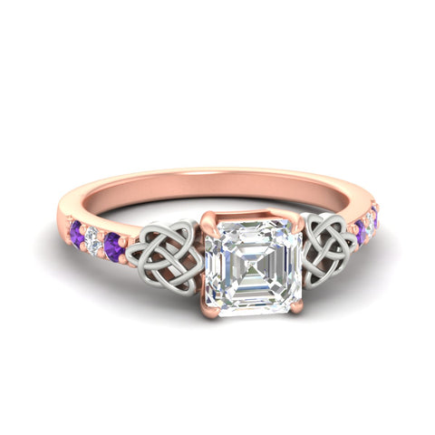 asscher-cut-celtic-purple-topaz-two-tone-engagement-ring-in-rose-gold-fdens2255asrgvitosleep-nl-rg.jpg