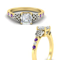 Thumbnail 110 - asscher-cut-celtic-purple-topaz-two-tone-engagement-ring-in-yellow-gold-fdens2255asrgvitoangle3-nl-yg.jpg