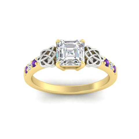 asscher-cut-celtic-purple-topaz-two-tone-engagement-ring-in-yellow-gold-fdens2255asrgvitoangle5-nl-yg.jpg