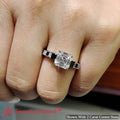 Thumbnail 5 - asscher-cut-channel-three-stone-diamond-engagement-ring-with-black-diamond-in-white-gold-FDENS205ASRGBLACK-NL-WG-1