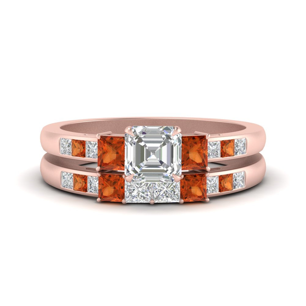 asscher-cut-channel-three-stone-diamond-engagement-ring-with-orange-sapphire-in-rose-gold-FDENS205ASGSAOR-NL-RG.jpg