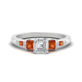 Thumbnail 51 - asscher-cut-channel-three-stone-diamond-engagement-ring-with-orange-sapphire-in-white-gold-FDENS205ASRGSAOR-NL-WG.jpg