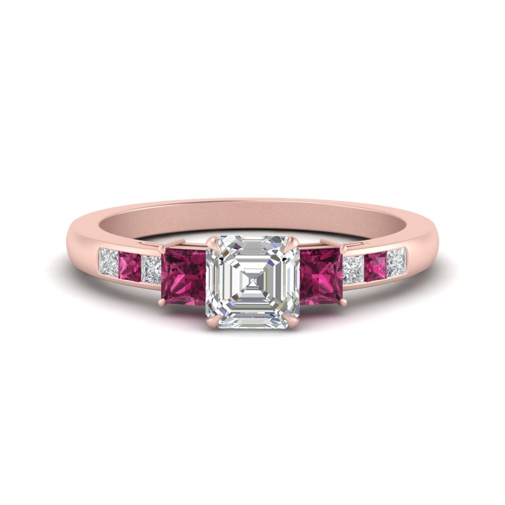 asscher-cut-channel-three-stone-diamond-engagement-ring-with-pink-sapphire-in-rose-gold-FDENS205ASRGSADRPI-NL-RG.jpg