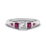 Load image into Gallery viewer, asscher-cut-channel-three-stone-diamond-engagement-ring-with-pink-sapphire-in-white-gold-FDENS205ASRGSADRPI-NL-WG.jpg
