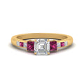 Thumbnail 35 - asscher-cut-channel-three-stone-diamond-engagement-ring-with-pink-sapphire-in-yellow-gold-FDENS205ASRGSADRPI-NL-YG.jpg