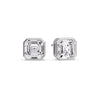 Load image into Gallery viewer, Asscher Diamond Bezel Stud Earring
