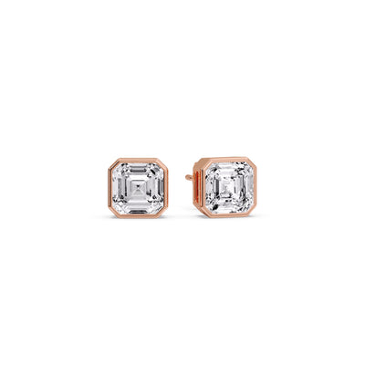 14k Rose Gold / 1 Ct / Lab Grown