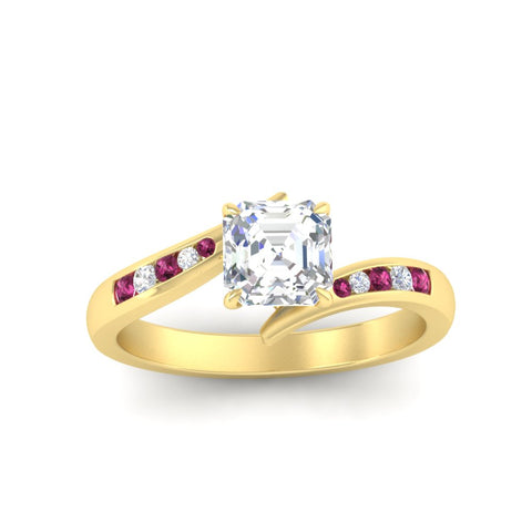 asscher-cut-diamond-swirl-channel-set-pink-sapphire-wedding-ring-in-yellow-gold-FDENS4028ASRGSADRPIANGLE5-NL-YG.jpg?v=1754995833