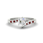 Load image into Gallery viewer, asscher-cut-diamond-swirl-channel-set-ruby-wedding-ring-in-white-gold-FDENS4028ASRGRUDR-NL-WG_024cc6a1-fd05-48b3-8183-3c5bc349379d.jpg?v=1754996025
