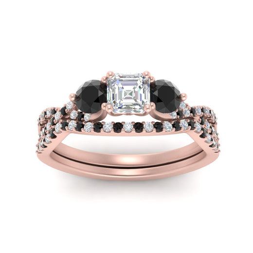 asscher-cut-diamond-twisted-floral-prong-black-diamond-wedding-set-rose-gold-FD10257ASGBLACK-ANGLE5-NL-RG_65217c18-2ef7-4e58-84c7-43fec22556f9?v=1756360097