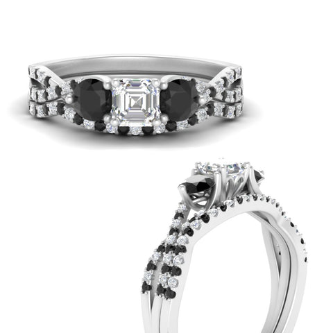 asscher-cut-diamond-twisted-floral-prong-black-diamond-wedding-set-white-gold-FD10257ASGBLACK-ANGLE3-NL-WG?v=1756359941