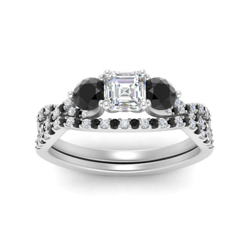 asscher-cut-diamond-twisted-floral-prong-black-diamond-wedding-set-white-gold-FD10257ASGBLACK-ANGLE5-NL-WG?v=1756359942