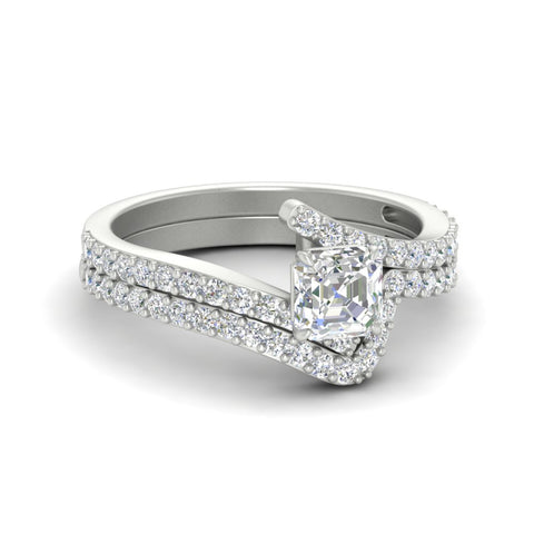 asscher-cut-diamond-wedding-ring-set-in-FDENS3007AS-NL-WG