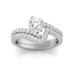 Load image into Gallery viewer, asscher-cut-diamond-wedding-ring-set-in-FDENS3007AS-NL-WG
