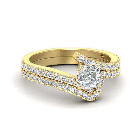 asscher-cut-diamond-wedding-ring-set-in-FDENS3007AS-NL-YG