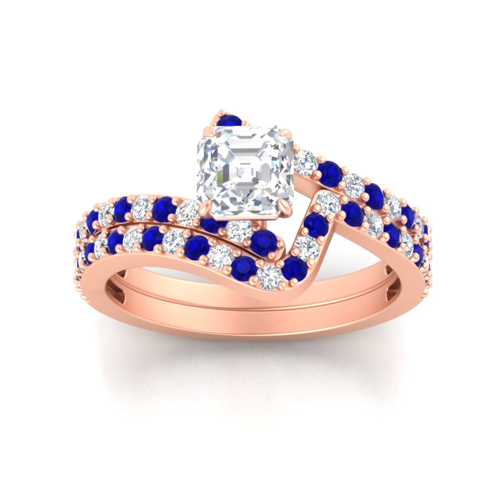 asscher-cut-diamond-wedding-ring-set-with-sapphire-in-FDENS3007ASGSABL-NL-RG