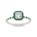 Thumbnail 55 - asscher-cut-emerald-halo-petite-engagement-ring-in-white-gold-FD8523ASRGEMGRANGLE3-NL-WG