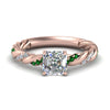 Load image into Gallery viewer, Twisted Vine Engagement Ring