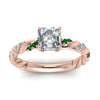 Load image into Gallery viewer, Twisted Vine Engagement Ring