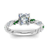 Load image into Gallery viewer, Twisted Vine Engagement Ring