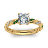 Load image into Gallery viewer, Twisted Vine Engagement Ring