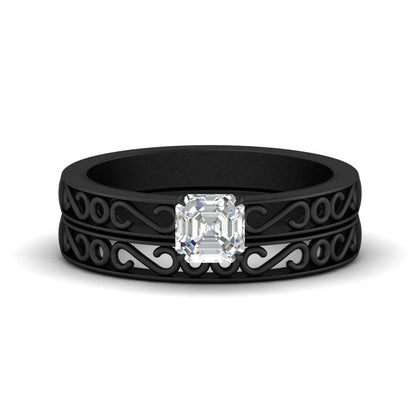 asscher-cut-filigree-single-stone-diamond-wedding-ring-set-in-rose-gold-FDENS3289AS-NL-RG.jpg?v=1763371202