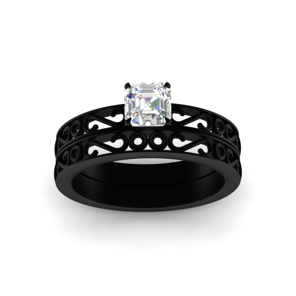 asscher-cut-filigree-single-stone-diamond-wedding-ring-set-in-black-gold-FDENS3289ASANGLE5-NL-BG.jpg?v=1763371202