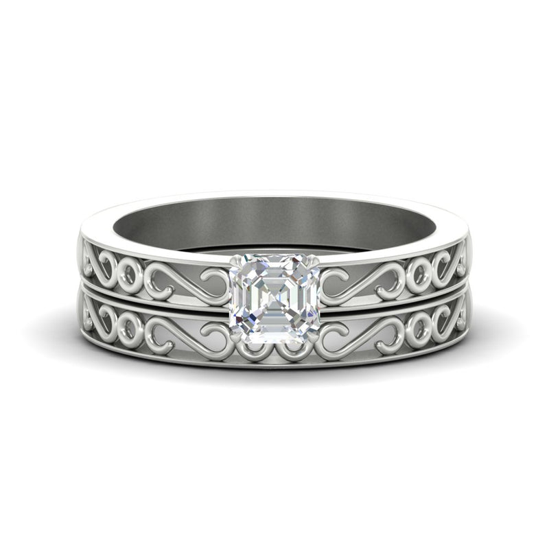 asscher-cut-filigree-single-stone-diamond-wedding-ring-set-in-white-gold-FDENS3289AS-NL-WG.jpg?v=1763371202