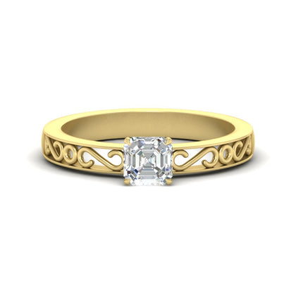 asscher-cut-filigree-single-stone-engagement-ring-in-yellow-gold-FDENS3289ASR-NL-YG.jpg?v=1763370575