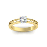 Load image into Gallery viewer, asscher-cut-filigree-single-stone-engagement-ring-in-yellow-gold-FDENS3289ASRANGLE5-NL-YG.jpg?v=1763370575
