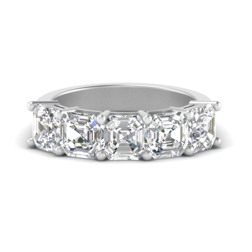 Asscher-Cut-Five-Stone-Lab-Diamond-Ring-3-Carat-In-950-Platinum-FD8008AS-3.00+CTANGLE1-WG