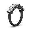 Load image into Gallery viewer, asscher-cut-five-stone-diamond-wedding-band-3-carat-in-black-gold-fdwb8008asangle2-3.00ct-nl-bg.jpg?v=1773749570