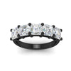 Load image into Gallery viewer, asscher-cut-five-stone-diamond-wedding-band-3-carat-in-black-gold-fdwb8008asangle5-3.00ct-nl-bg.jpg?v=1773749570