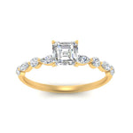 Load image into Gallery viewer, asscher-cut-floating-marquise-accent-diamond-engagement-ring-in-yellow-gold-FDEWB9398ASRANGEL5-NL-YG?v=1756366466
