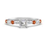 Load image into Gallery viewer, asscher-cut-floating-marquise-accent-orange-sapphire-engagement-ring-in-white-gold-FDEWB9398ASRGSAOR-NL-WG?v=1756366467

