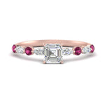 Load image into Gallery viewer, asscher-cut-floating-marquise-accent-pink-sapphire-engagement-ring-in-rose-gold-FDEWB9398ASRGSADRPI-NL-RG_fc4516c2-cec0-4c1c-9d17-51c0058bd76f?v=1756375314

