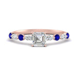 Load image into Gallery viewer, asscher-cut-floating-marquise-accent-sapphire-engagement-ring-in-rose-gold-FDEWB9398ASRGSABL-NL-RG?v=1756366466
