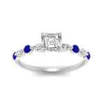 Load image into Gallery viewer, asscher-cut-floating-marquise-accent-sapphire-engagement-ring-in-white-gold-FDEWB9398ASRGSABLANGEL5-NL-WG_6e24f8c7-ae85-45a5-9f54-79f44331cc4a?v=1756375314
