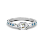 Load image into Gallery viewer, Delicate Antique Pave Asscher Cut Diamond Ring
