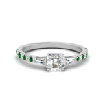 Load image into Gallery viewer, Delicate Antique Pave Asscher Cut Diamond Ring
