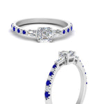 Load image into Gallery viewer, Delicate Antique Pave Asscher Engagement Ring
