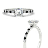 Load image into Gallery viewer, asscher-cut-french-pave-black-diamond-engagement-ring-in-white-gold-FD11408ASRGBLACKANGLE3-NL-WG_c70a0b23-6d6a-434b-b052-f28f455f477b?v=1762849706