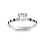 Load image into Gallery viewer, asscher-cut-french-pave-black-diamond-engagement-ring-in-white-gold-FD11408ASRGBLACKANGLE5-NL-WG_e887de5b-415d-4c27-8d27-bc4362e8b940?v=1762849706
