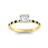 Load image into Gallery viewer, asscher-cut-french-pave-black-diamond-engagement-ring-in-yellow-gold-FD11408ASRGBLACKANGLE5-NL-YG_0393fd19-f421-43e6-b414-d4c11a602a8c?v=1762849706